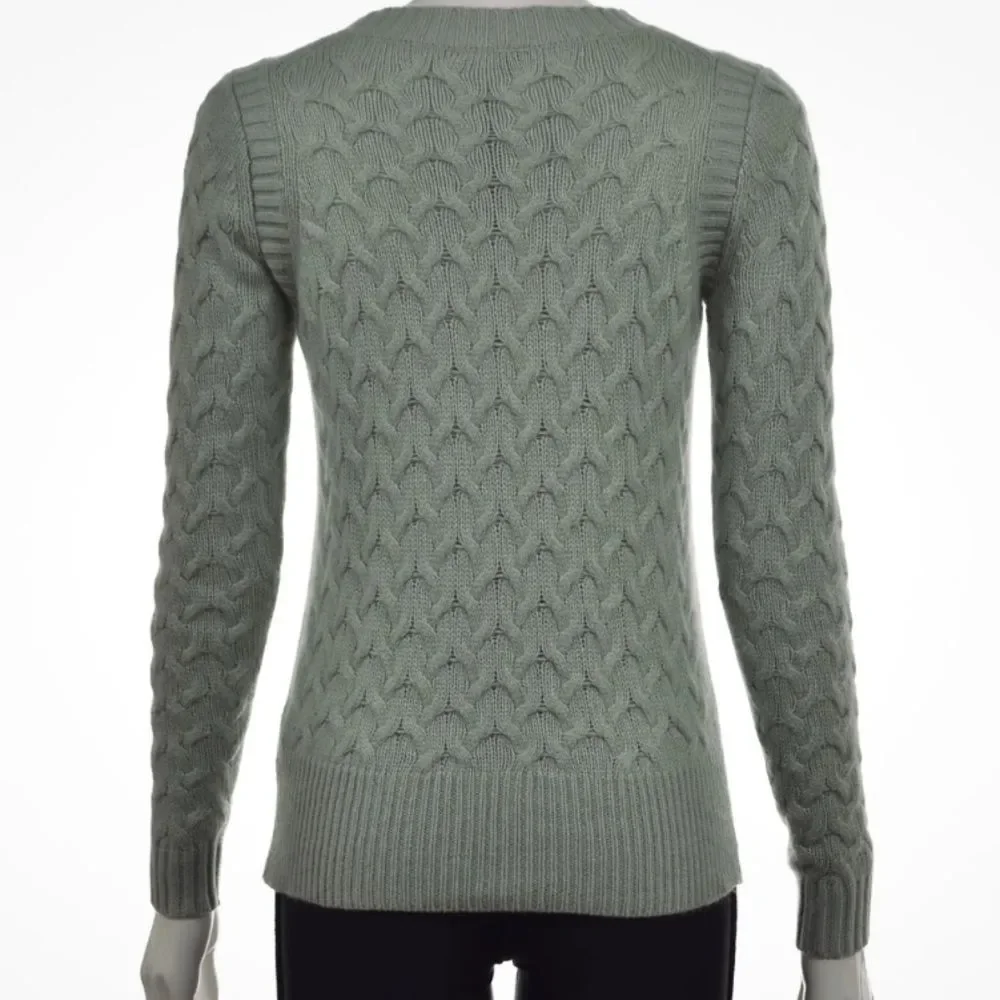 J. Crew Sage Cable Knit Sweater size small